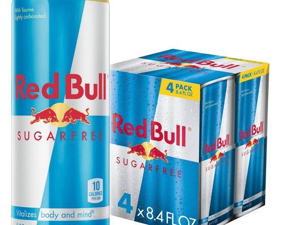 Red Bull (4 pack)- Sugar Free