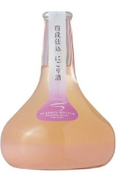 Aizu Homare Nigori Strawberry Sake Aladdin Bottle (300ml bottle)