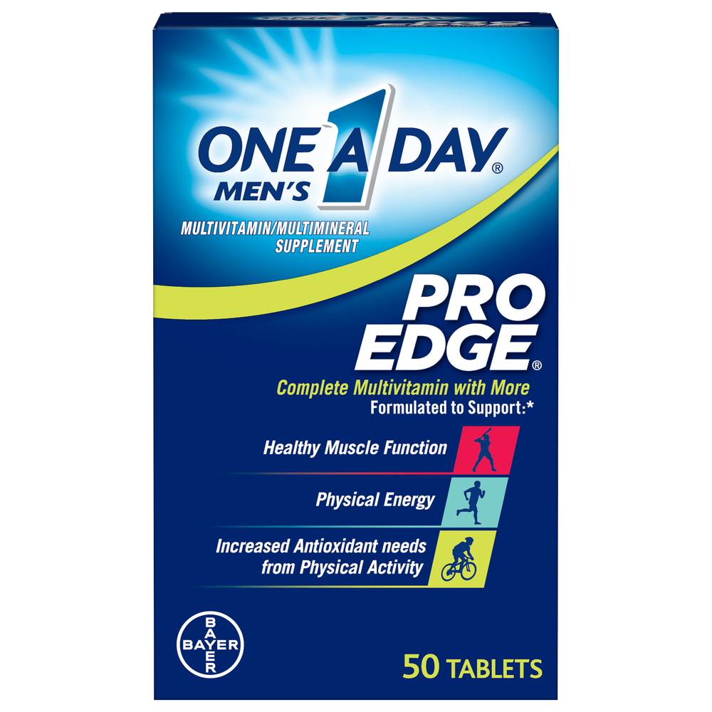 One A Day Pro Edge Multivitamin Tablets (3.8 oz)