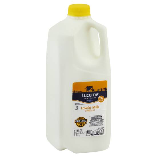 Lucerne 1% Lowfat Milk (1/2 gal)