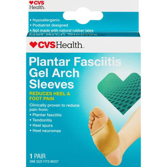 CVS Health Plantar Fasciitis Gel Arch Sleeve, 1 CT