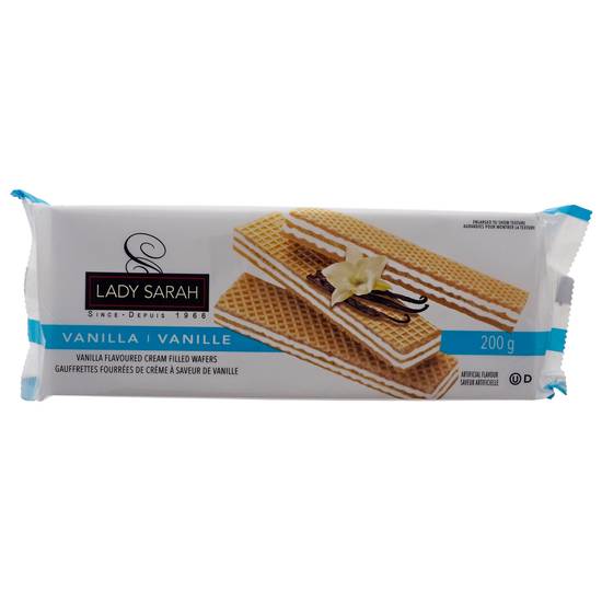 Lady Sarah Vanilla Cream Wafers (Brick) (200g)