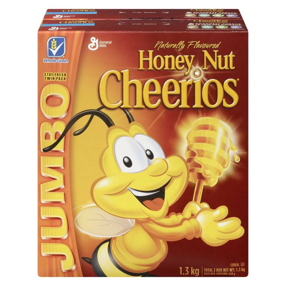 General Mills Honey Nut Cheerios Cereal (1.3 kg)