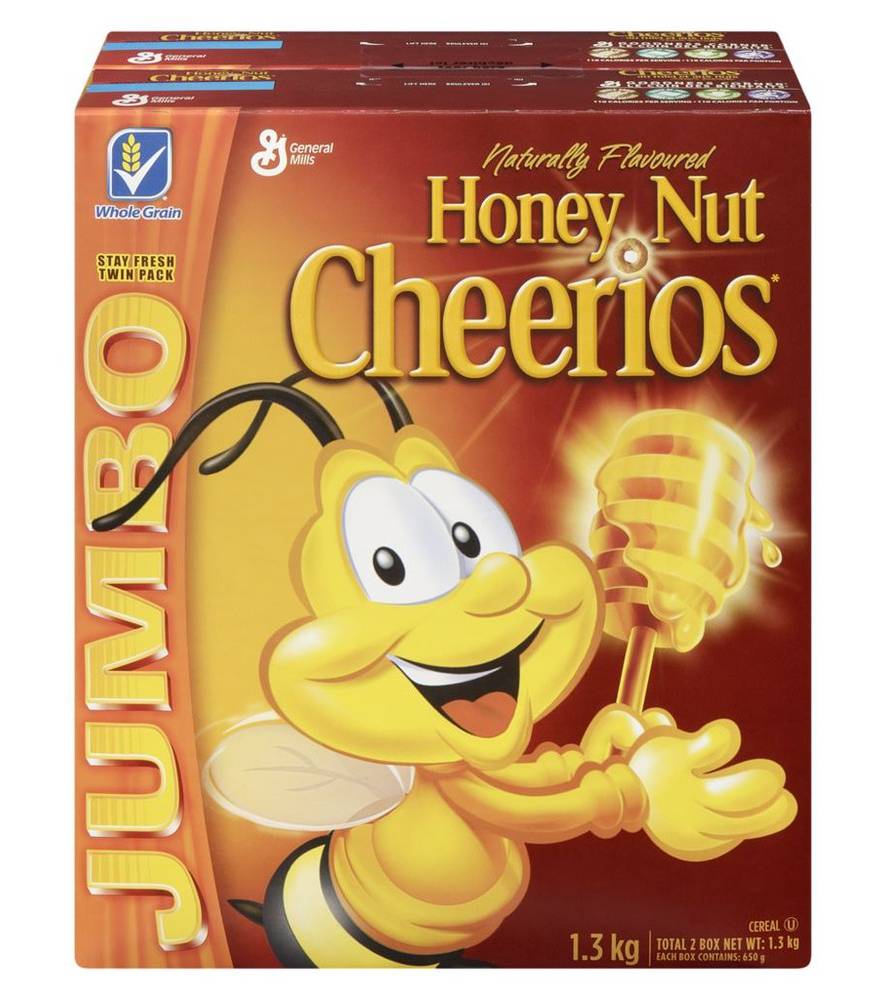 General Mills Honey Nut Cheerios Cereal (1.3 kg)