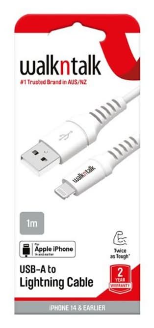 WNT USB-A to Lightning Cable White
