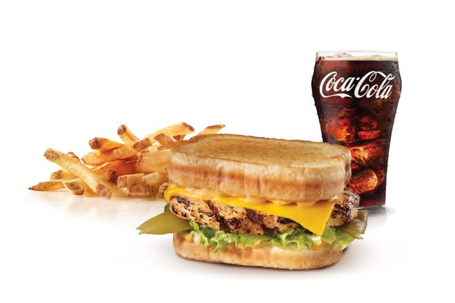 Charbroiled Santa Fe Chicken Sandwich Combo