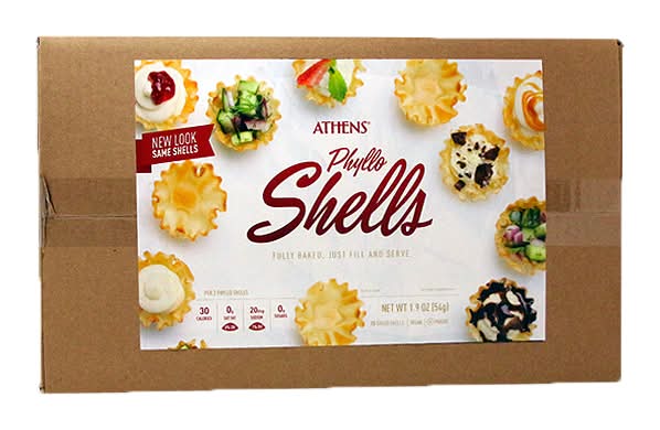 Athens Phyllo Shells (1.9 oz, 30 ct)