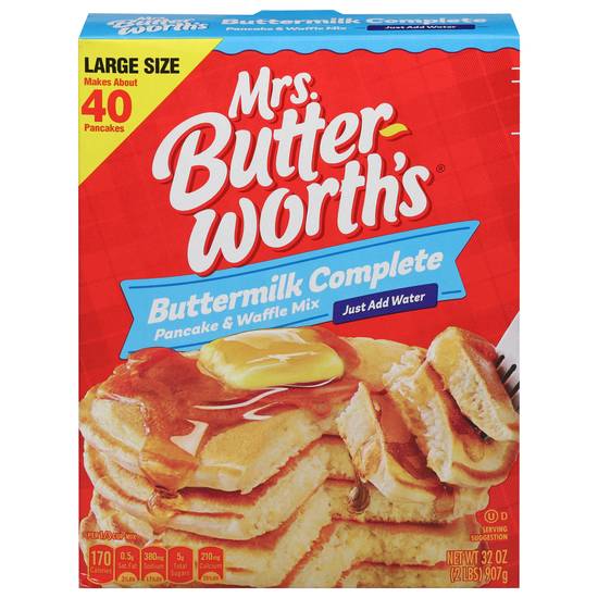 Mrs. Butterworth's Buttermilk Complete Pancake & Waffle Mix