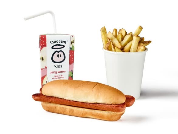 Kids Hot Dog Meal