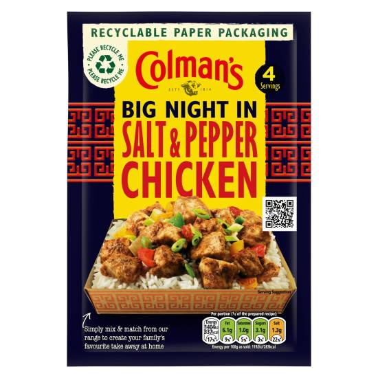 Colman's Big Night in Salt & Pepper Chicken