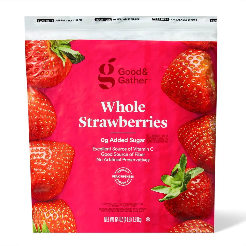 Good & Gather Whole Frozen Strawberries (64 oz)