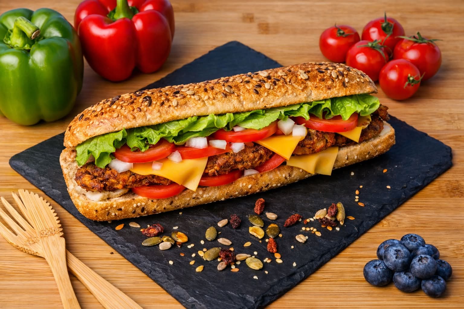☘🥪 Sandwich Orchidée