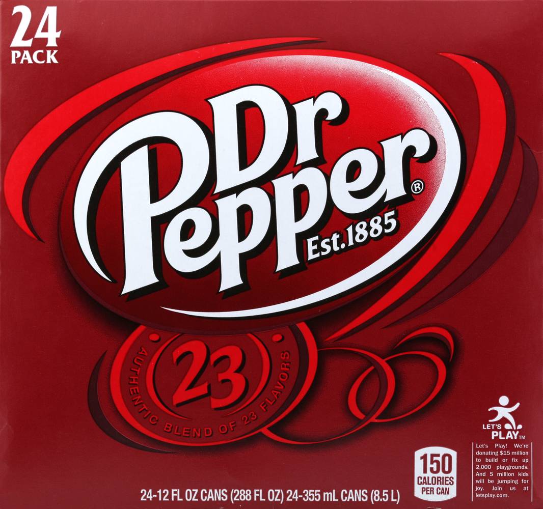 Dr Pepper Original Soda (24 x 12 fl oz)