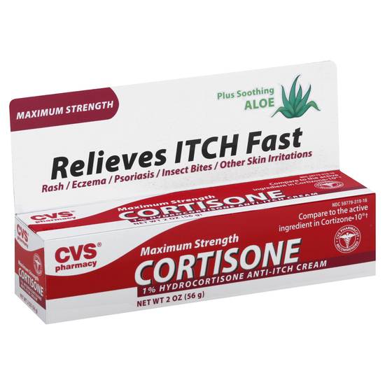 Cvs Pharmacy Maximum Strength Cortisone Anti-Itch Cream