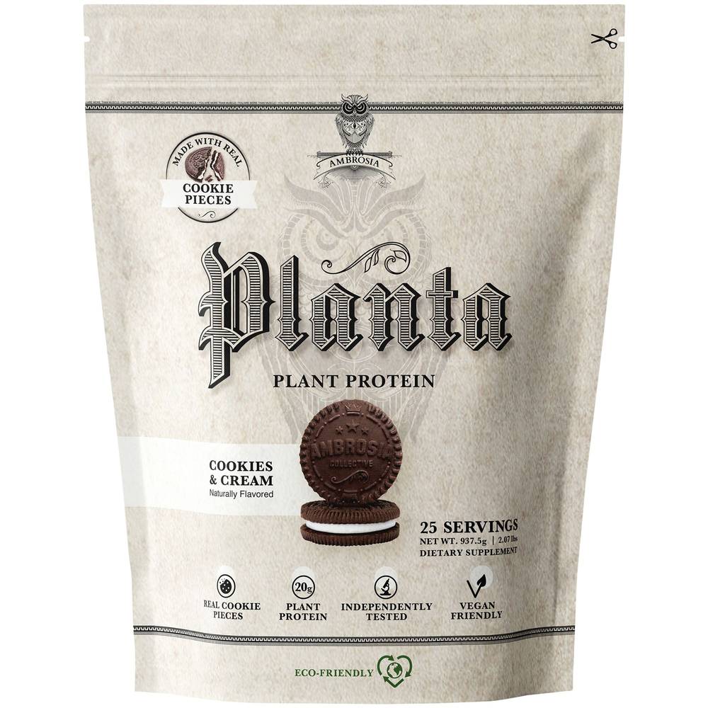 Planta Plant Protein – Cookies And Cream (2.07 Lbs./25 Servings)