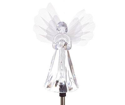 Real Living Angel Led Solar Light Yard Stake (33''/white)