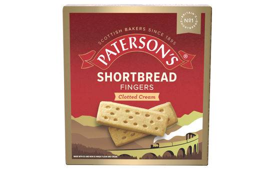 Paterson's Clotted Cream Shortbread Fingers 300G