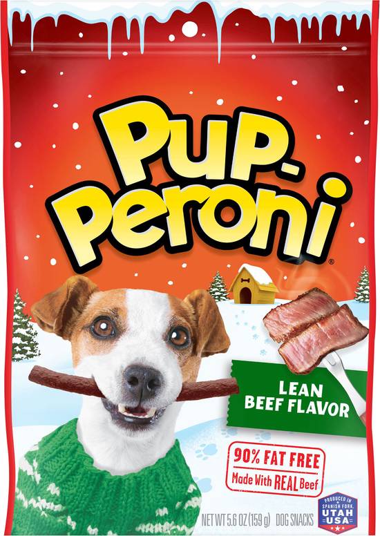 Pup-Peroni 90% Fat Free Lean Beef Flavor Dog Treats