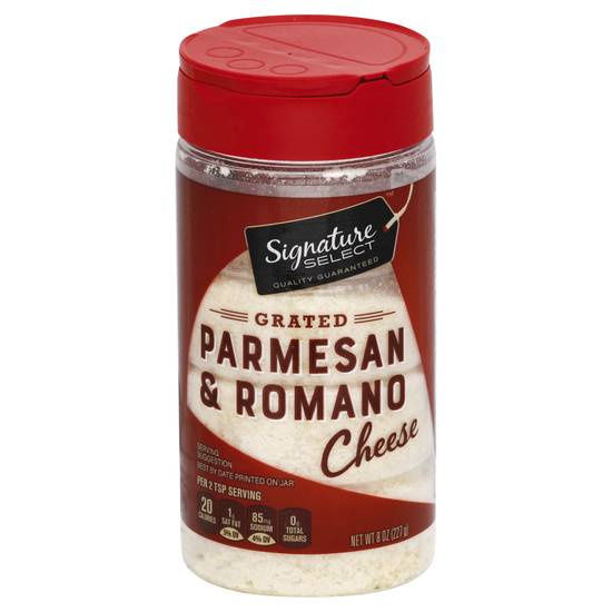 Signature Select Grated Parmesan & Romano Cheese (8 oz)