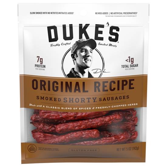 Duke's Original Recipe Smoked Shorty Sausages (5 oz)