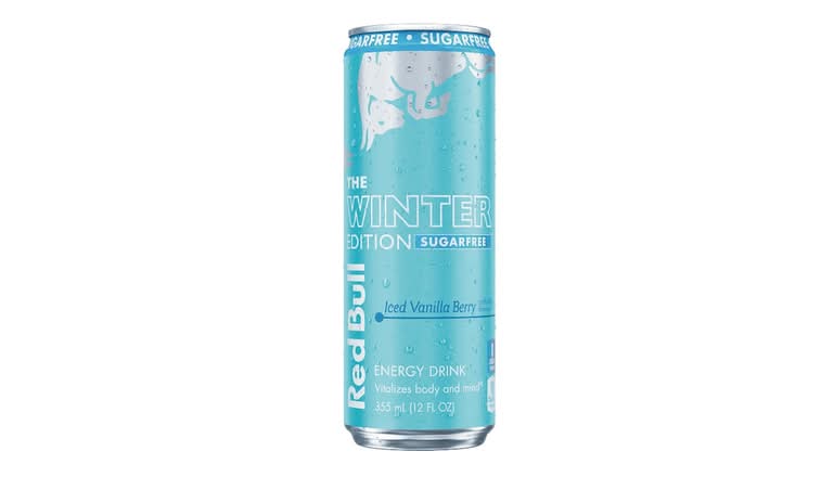 Red Bull Iced Edition SF Iced Vanilla Berry 12 oz Can