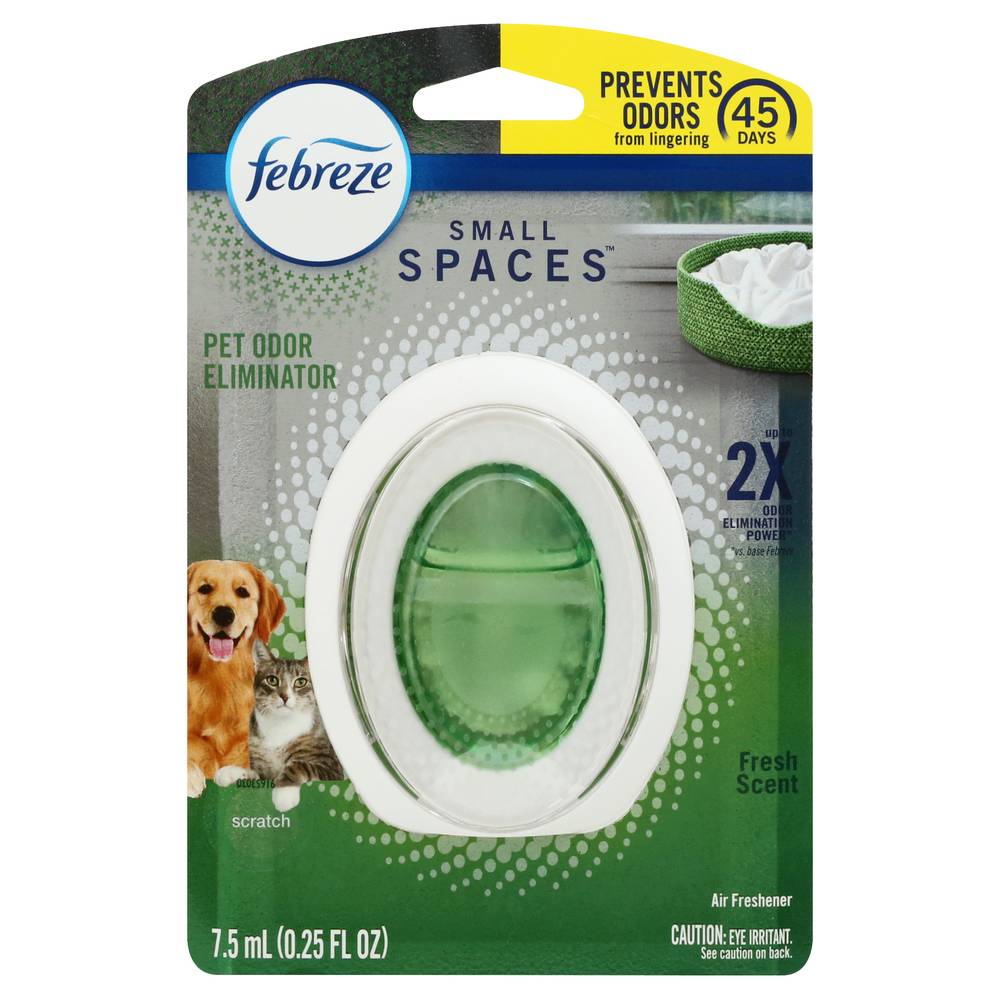 Febreze Small Spaces Pet Odor Eliminator Air Freshener (0.25 fl oz)