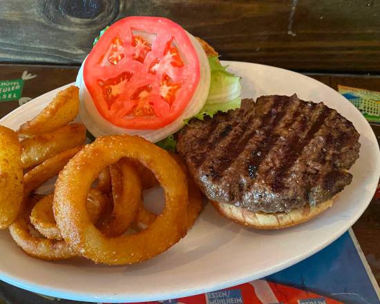 Order Plane Burger #2 food online from Lindburgers store, Jupiter on bringmethat.com