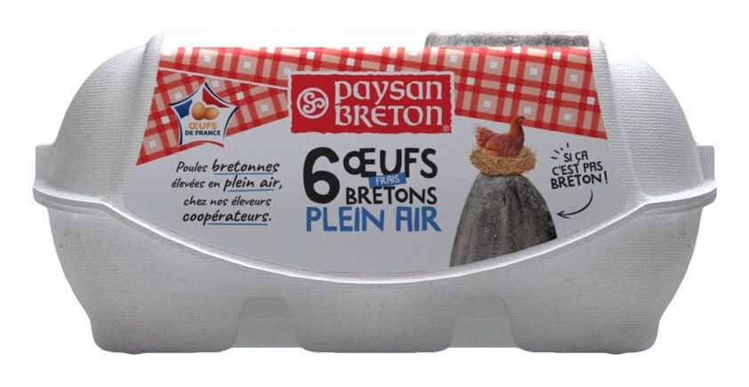 Paysan Breton - Oeufs frais moyen plein air (6)