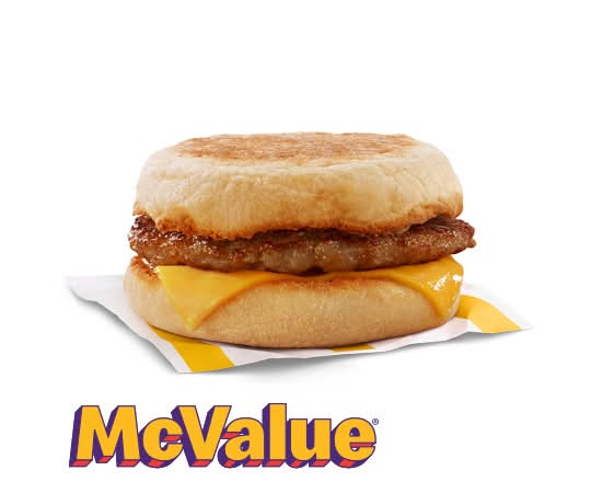Sausage McMuffin [370.0 Cals]