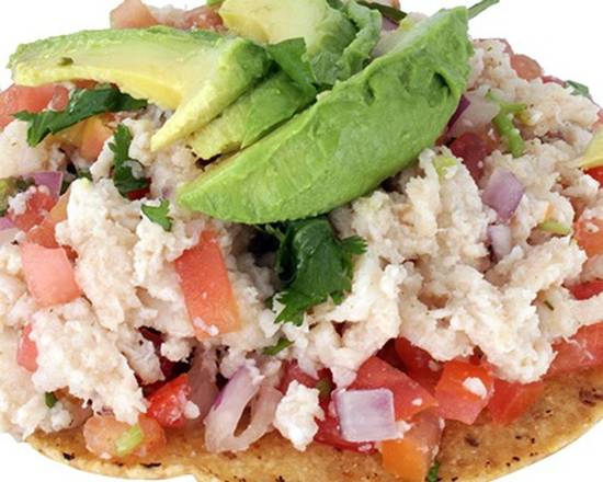 Order Fish Ceviche food online from Baja Cali Fish & Tacos store, Arcadia on bringmethat.com