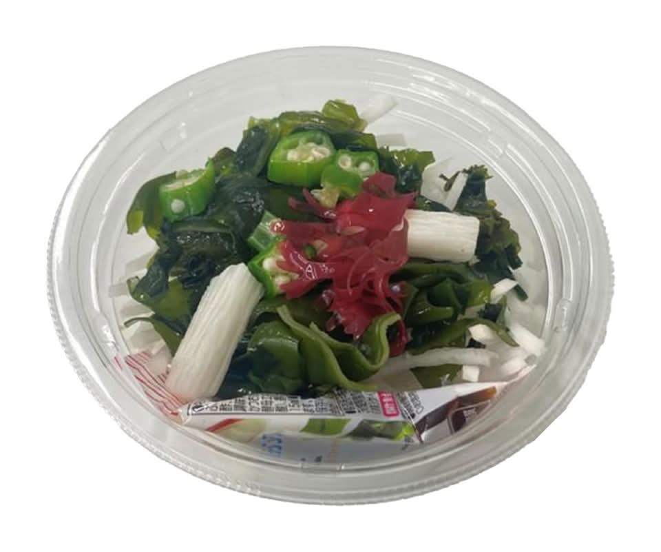 ◎ねばねばオクラ山芋（青じそ風味）
