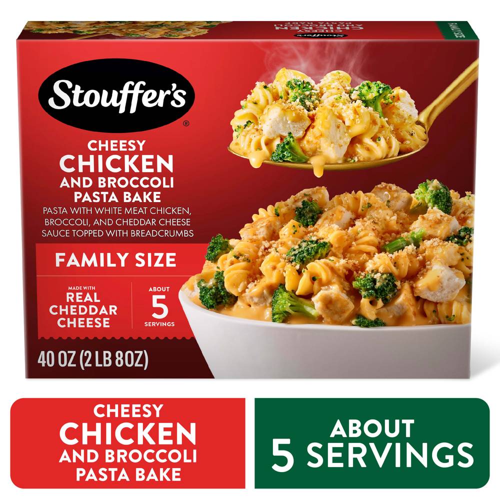 Stouffer's Family Size Cheesy Chicken & Broccoli Pasta Bake (40 oz)