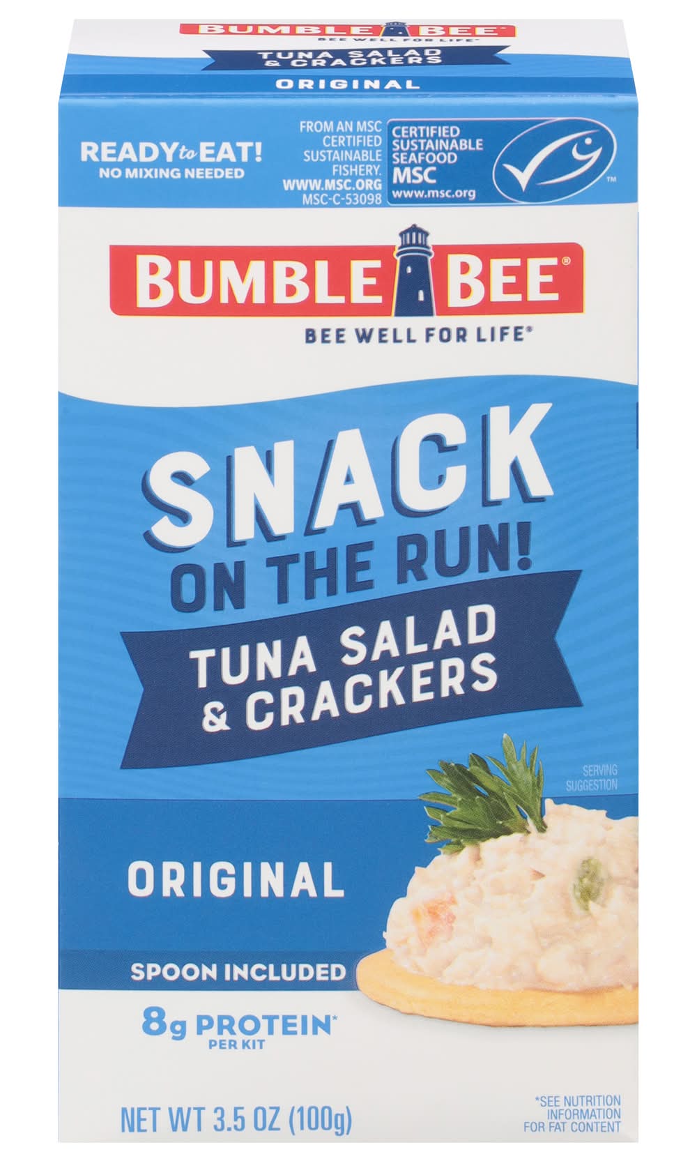 Bumble Bee Snack on the Run Original Tuna Salad & Crackers Kit (3.5 oz)
