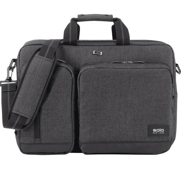 Solo New York Duane 15.6" Hybrid Backpack Briefcase, Gray