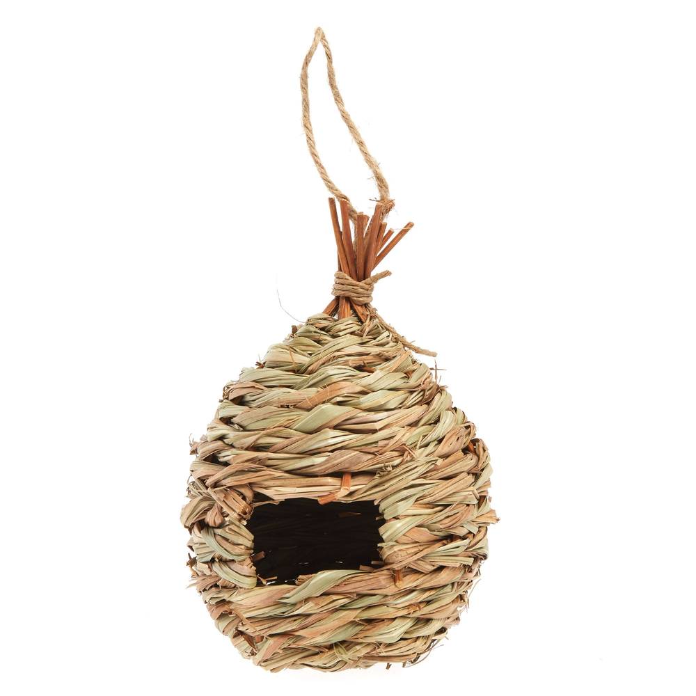 All Living Things® Hand Woven Bird Nest (Size: Large)