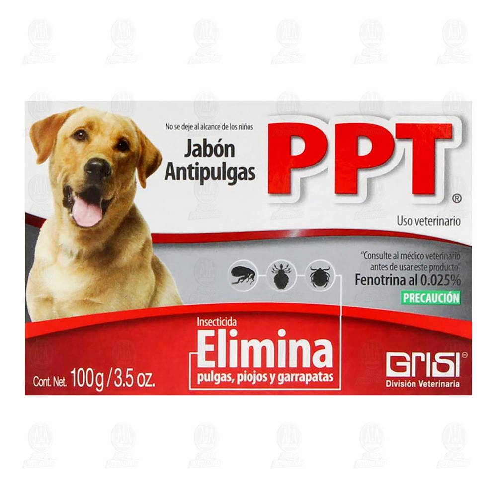 Grisi Pet Care · Jabón para perro anti pulgas (100 g)