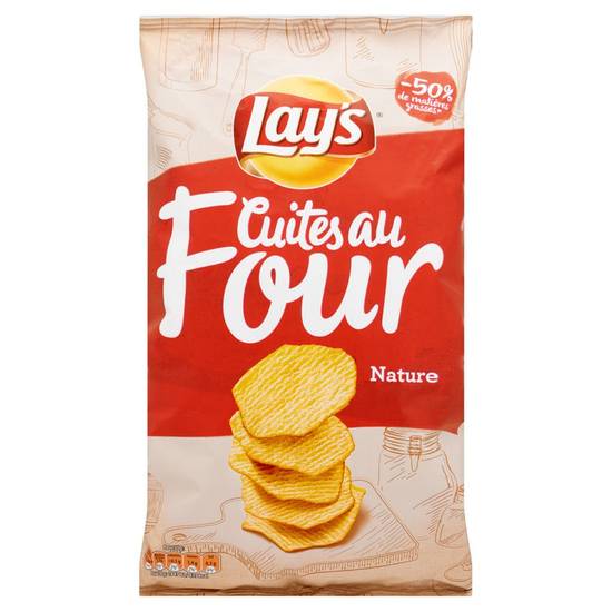 Chips cuites au four nature Lays 130g