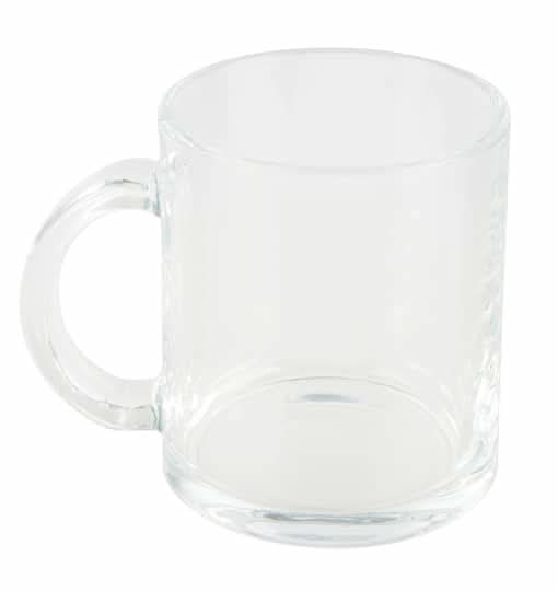 Make Market Clear Glass Sublimation Mug 11 fl Oz.