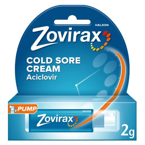 Zovirax Cold Sore Cream Pump ( aciclovir)