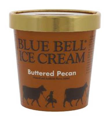 Blue Bell Buttered Pecan 1 Pint