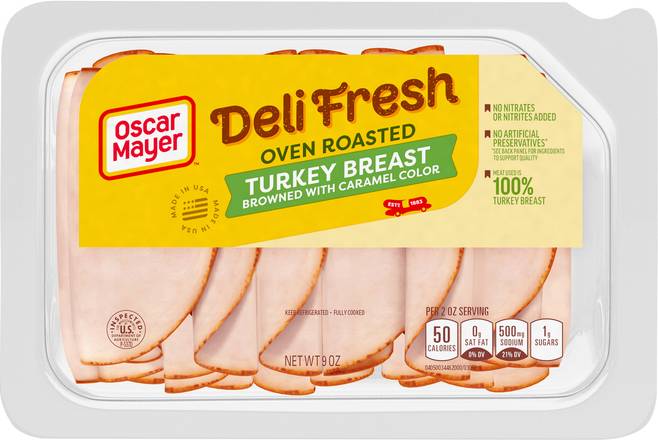 Oscar Mayer Deli Fresh Oven Roasted Turkey Breast