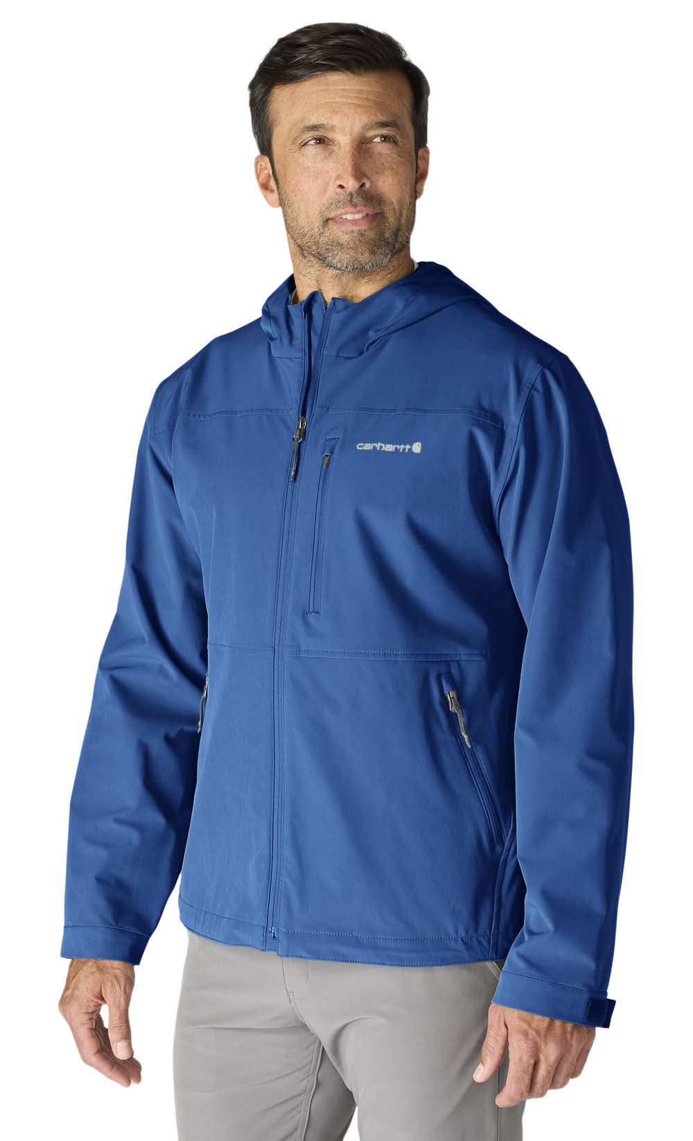 Carhartt Men's Deep Ocean Hooded Rain jacket ( XL )