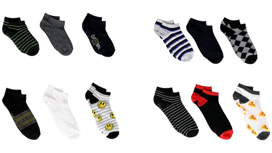 Juncture Kids Low Cut Socks, 3-pc Pack.