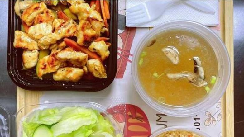 Hibachi Chicken & Steak-铁板鸡+牛排