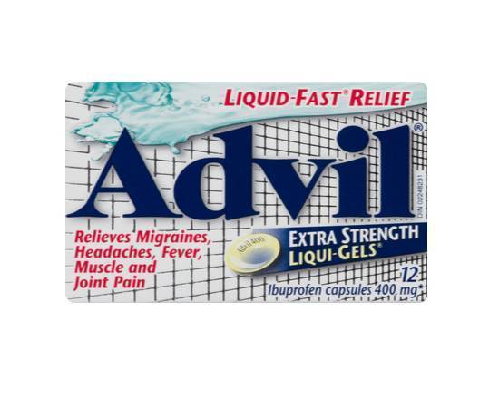 Advil Extra Strength Liqui-Gel 12 Pack