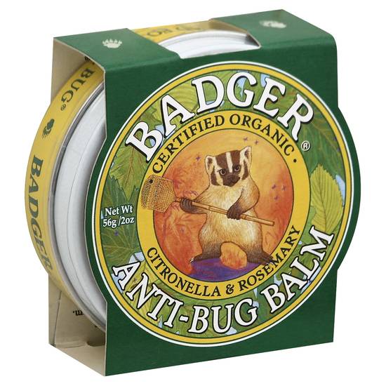Badger Organic Anti-Bug Balm Citronella & Rosemary (2 oz)