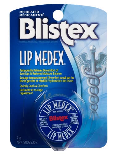 Blistex protecteur de lèvres analgésique lip medex (1 unité) - lip medex analgesic lip protectant (1 ea)