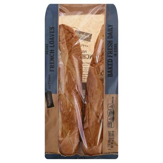 Signature Select Mini French Loaves (2 x 7 oz)