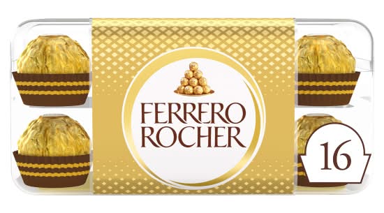 Ferrero Rocher Chocolate Pralines Gift Box (16 pack)