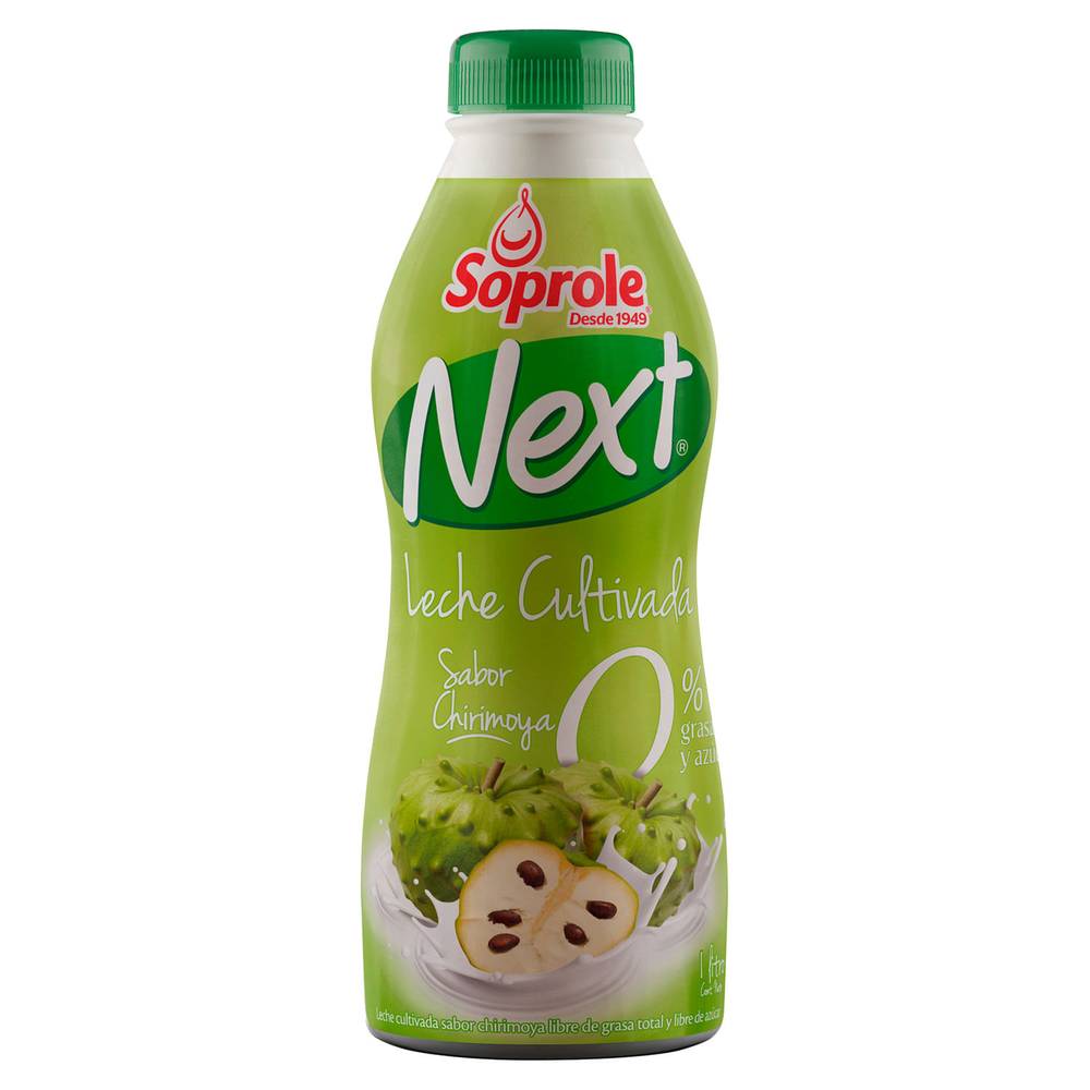 Next leche cultivada light sabor chirimoya (botella 1 l)